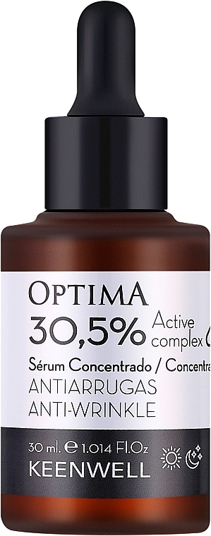 Омолоджувальна сироватка-концентрат - Keenwell Optima Active Complex Anti-Wrinkle Concentrated Serum 30,5% — фото N1