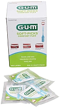 Межзубная щетка, зеленая, 200 шт. - G.U.M Soft-Picks Comfort Flex — фото N3