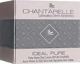 Матирующий дневной крем для жирной кожи - Chantarelle Poly-Derm Sebum Balance Day Cream SPF 20 — фото N1