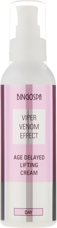 Дневной крем-лифтинг с ядом гадюки - Bingospa Viper Venom Effect Lifting Cream — фото N2