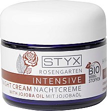 Парфумерія, косметика Крем для обличчя нічний - Styx Naturcosmetic Rose Garden Intensive Night Cream