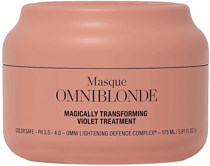 Маска для світлого волосся - Omniblonde Magically Transforming Violet Treatment Masque — фото N1