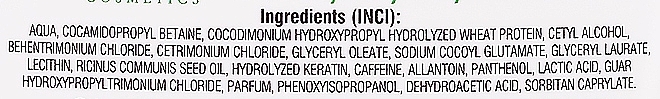 Відновлювальний шампунь-кондиціонер з кератином - Bione Cosmetics Keratin + Ricinovy Oil — фото N3