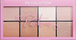 Палетка для контурування обличчя - Makeup Revolution X Petra Xoxo Highlight & Contour Palette — фото N1