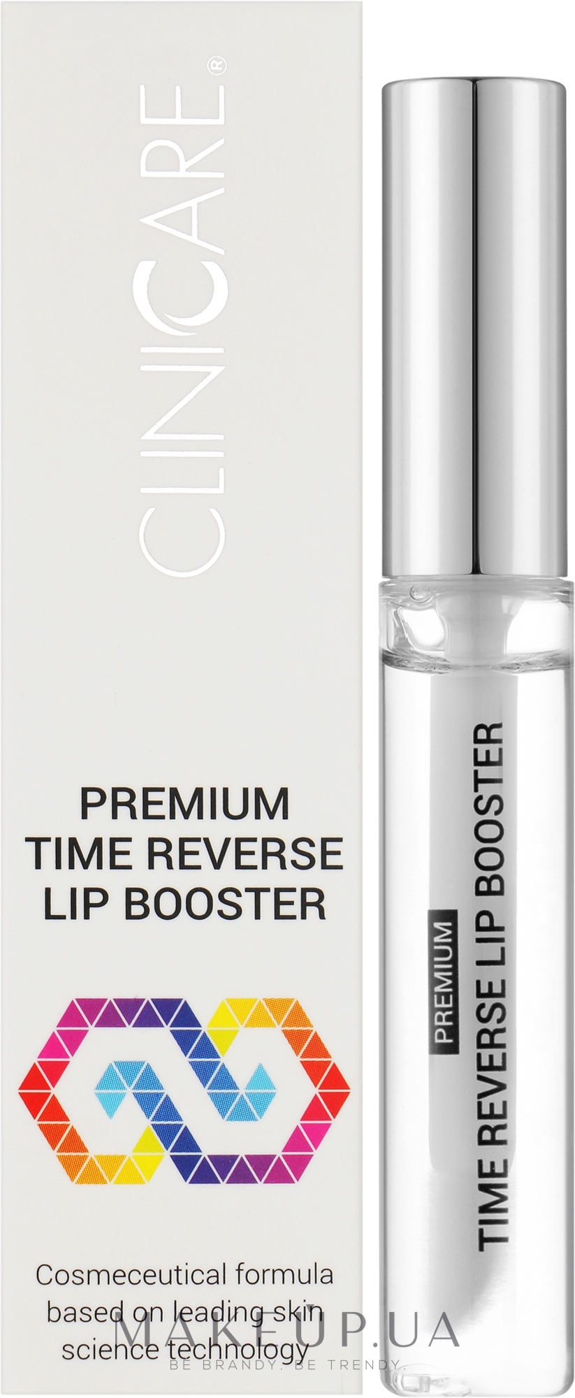 Антивозрастный премиум-бустер для губ - ClinicCare Premium Time Reverse Lip Booster — фото 7.5ml