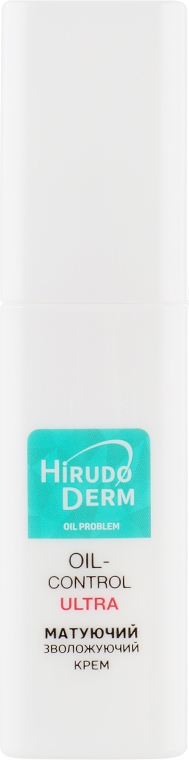Зволожуючий матуючий крем - Hirudo Derm Oil Control Ultra — фото N2