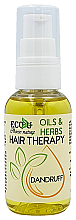 Засіб для волосся від лупи - Eco U Hair Therapy Oils & Herbs Dandruff — фото N1
