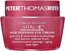 Парфумерія, косметика Антивіковий крем для повік - Peter Thomas Roth Vital-E Microbiome Age Defense Eye Cream