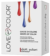 Духи, Парфюмерия, косметика Жидкие капли краски - Dott. Solari Love Me Color Drops Of Color