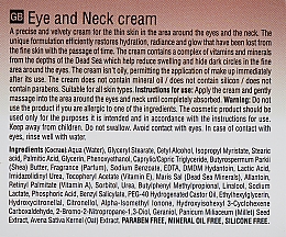 Крем для шеи и кожи вокруг глаз - Mon Platin DSM Eye and Neck Cream — фото N3