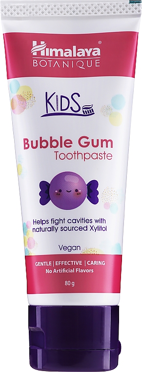 Дитяча зубна паста - Himalaya Kids Bubble Gum Toothpaste