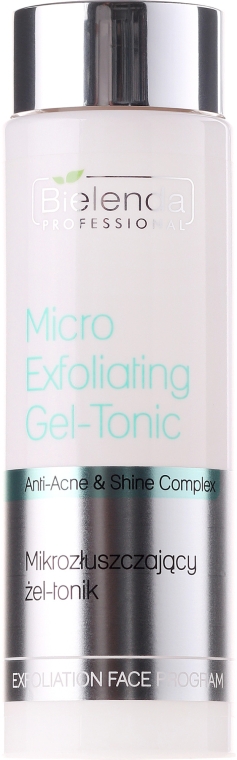 Микроотшелушивающий гель-тоник - Bielenda Professional Face Program Micro-Exfoliating Gel-Tonic — фото N1