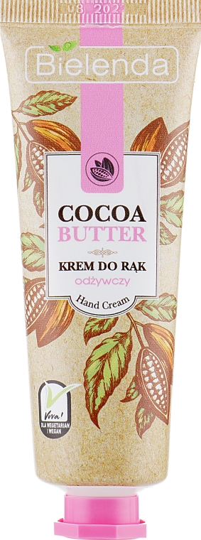 Крем для рук "Масло какао" - Bielenda Nourishing Hand Cream