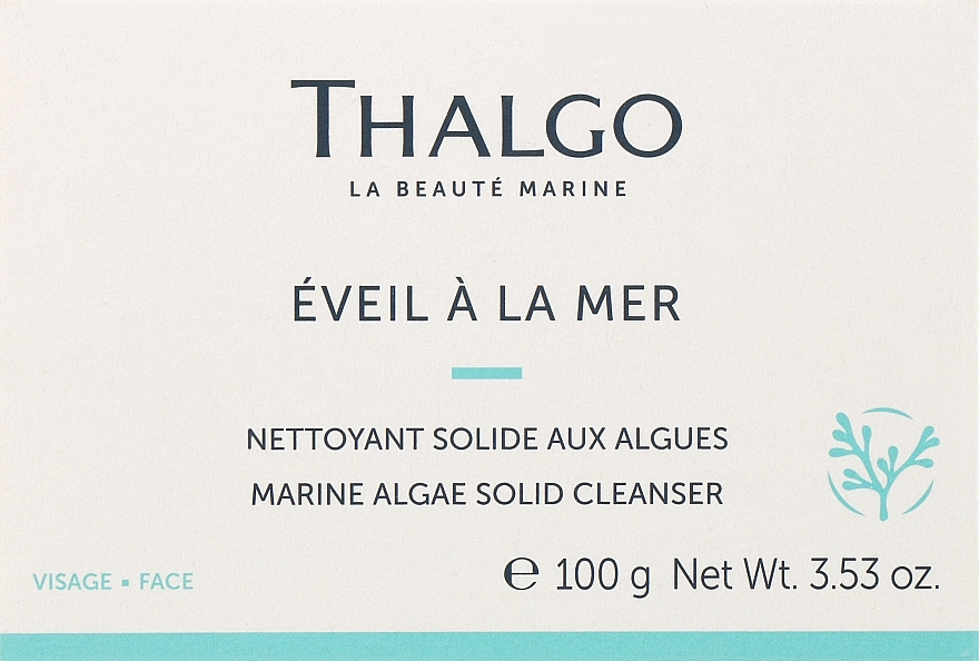 Очищувальне мило з морськими водоростями - Thalgo Marine Algae Solid Cleanser — фото N1