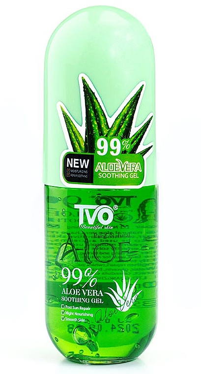 Заспокійливий гель "Алое вера" - TVO 99% Aloe Vera Soothing Gel — фото N1