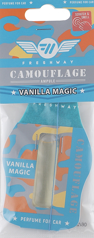 Ароматизатор для автомобіля "Vanilla Magic" - Fresh Way Camouflage — фото N1