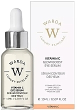 Парфумерія, косметика Сироватка для повік з вітаміном C - Warda Vitamin C Skin Glow Boost Eye Serum
