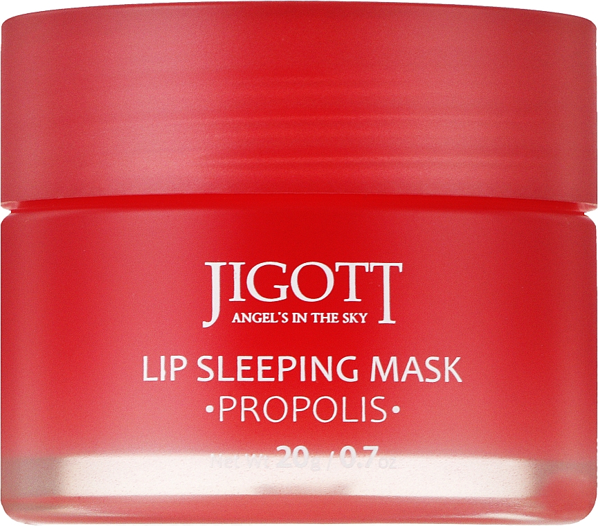 Нічна маска для губ з прополісом - Jigott Lip Sleeping Mask Propolis — фото N1