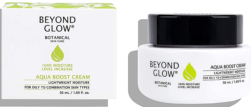 Легкий зволожувальний крем - Beyond Glow Botanical Skin Care Aqua Boost Cream — фото N2