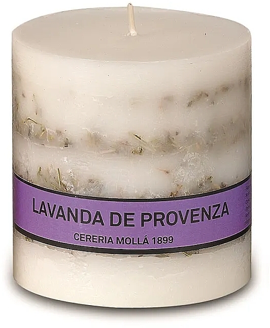 Ароматична свічка, 8 x 8 см - Cereria Molla Asturias Lavender Scented Candle — фото N1