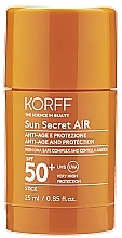 Духи, Парфюмерия, косметика Антивозрастной солнцезащитный стик - Korff Sun Secret Air Anti-Age and Protection Stick SPF 50+