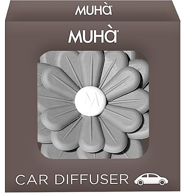 Автомобільний ароматизатор - Muha Car Flower Grigio Acqua & Sale — фото N2