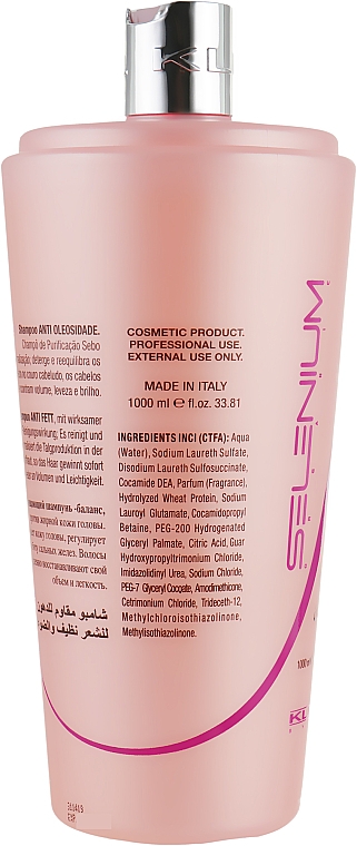 Шампунь для жирного волосся - Kleral System Anti-Greasy Hair Shampoo — фото N4