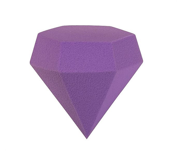 Спонж для макияжа "Диамант", фиолетовый - Gabriella Salvete Diamond Sponge — фото N1