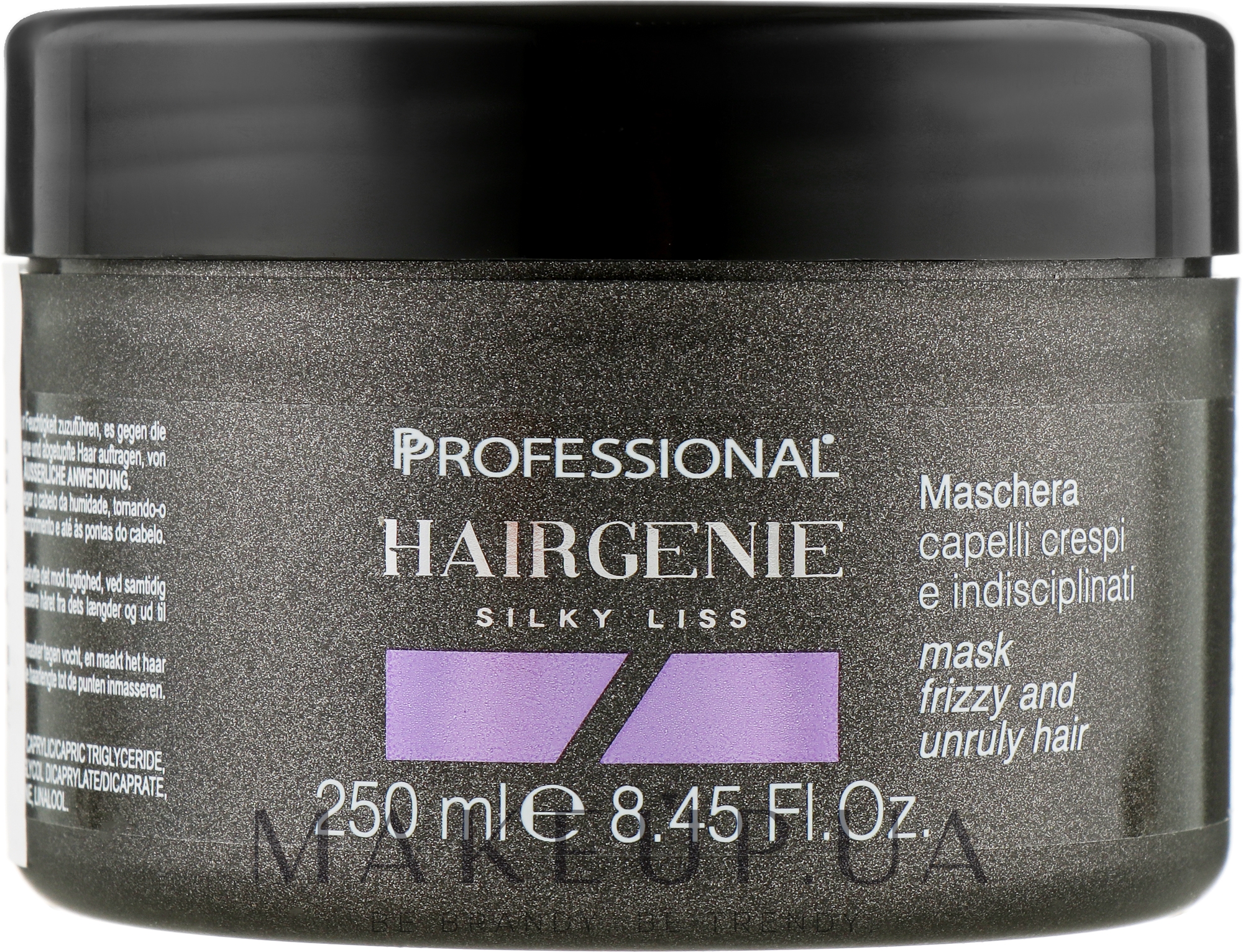 Маска для волосся "Розгладжувальна" - Professional Hairgenie Silky Liss Mask — фото 250ml