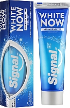 Зубная паста отбеливающая - Signal White Now Toothpaste  — фото N1
