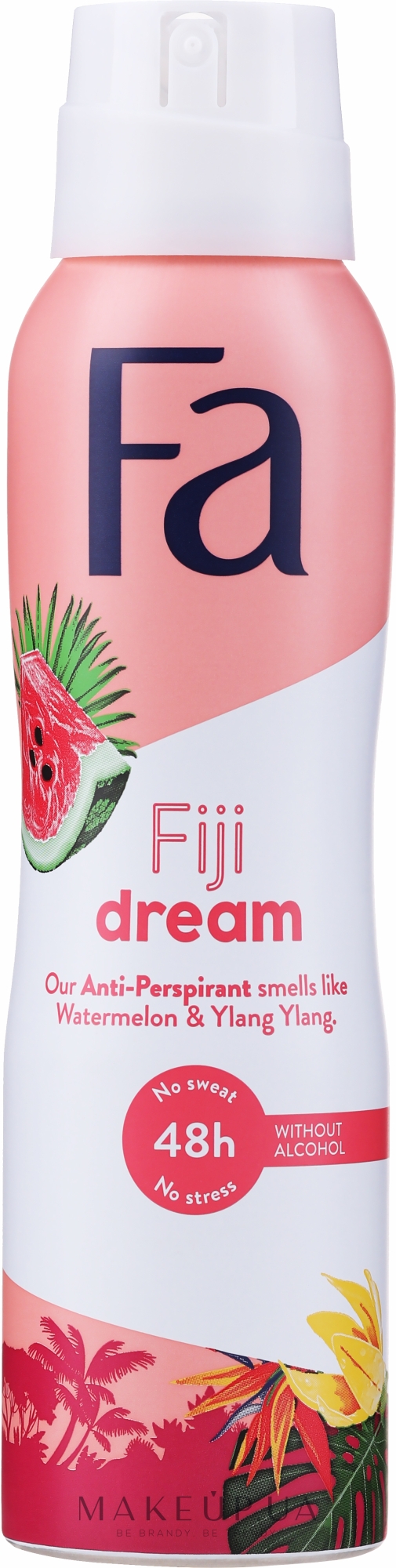 Дезодорант-спрей "Ритми островів. Fiji Dream", аромат кавуна та іланг-іланга