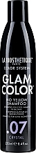 Шампунь для окрашенных волос - La Biosthetique Glam Color No Yellow Shampoo .07 Crystal — фото N1