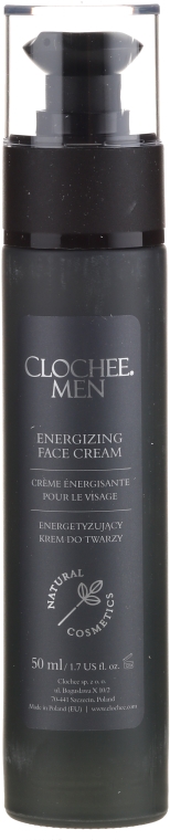 Підбадьорливий крем для обличчя для чоловіків - Clochee Men Energizing Face Cream — фото N3