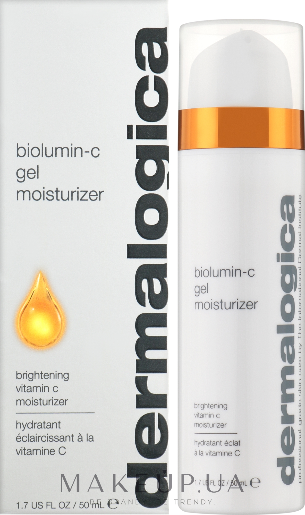 Біолюмін гель-зволожувач з вітаміном С - Dermalogica Biolumin-C Gel Moisturizer — фото 50ml