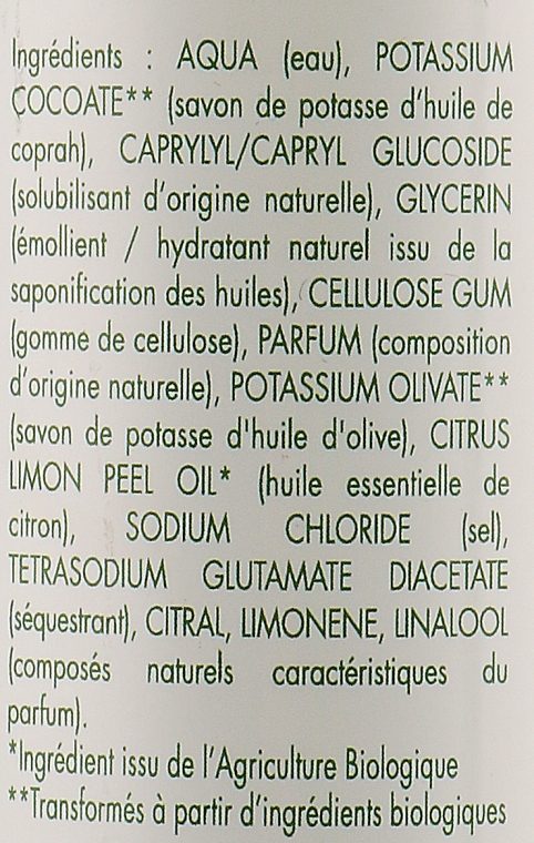 Гель-мыло для душа с маслом оливы - La Cigale Bio Shower Gel Soap — фото N3