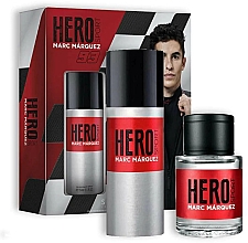 Парфумерія, косметика Marc Marquez Hero Sport - Набір (edt/100ml + deo/150ml)