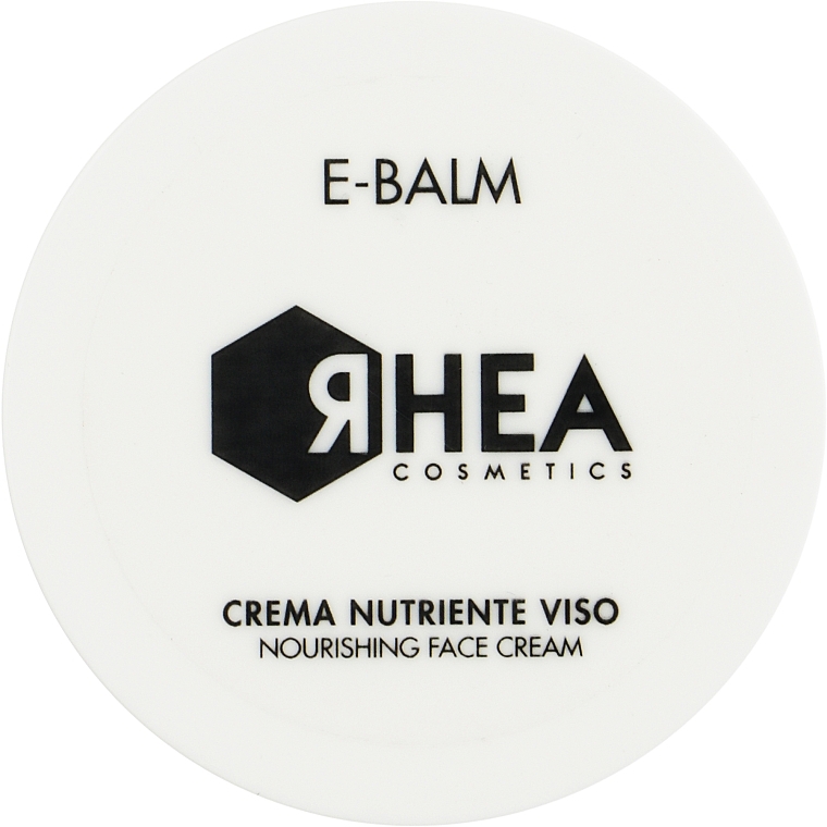 Живильний, зволожувальний крем для обличчя - Rhea Cosmetics E-Balm Cream (міні) — фото N1