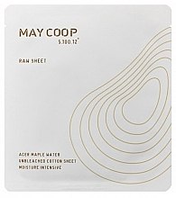 Духи, Парфюмерия, косметика Увлажняющая тканевая маска для лица - May Coop Raw Mask Sheet Intensywnie