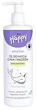 Духи, Парфюмерия, косметика Детский гель для очищения тела и волос 2в1 - Bella Baby Happy Sensitive Shower Gel Body & Hair 2in1