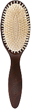 Расческа для волос - Christophe Robin Detangling Hairbrush 100% Natural Boar-Bristle and Wood — фото N3