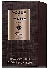 Парфумерія, косметика Acqua di Parma Colonia Ebano Travel Spray Refills - Одеколон