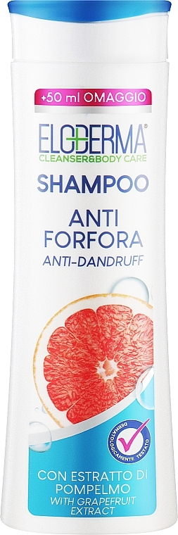 Шампунь проти лупи з екстрактом грейпфрута - Eloderma Anti-Dandruff Hair Shampoo With Crapefruit Extract — фото N1