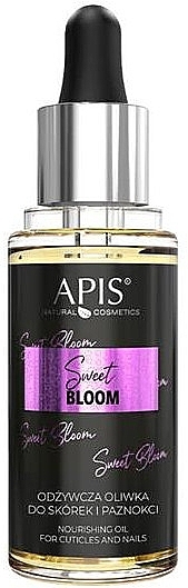 Питательное масло для кутикулы и ногтей - APIS Professional Sweet Bloom Nourishing Oil For Cuticles And Nails — фото N1
