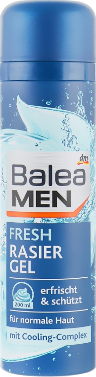 Гель для бритья освежающий - Balea Men Fresh Rasiergel — фото N1