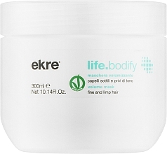 Маска для об'єму тонкого волосся - Ekre Life.Bodify Volume Effext Mask — фото N1