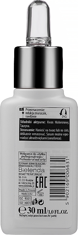 Сыворотка для лица с гиалуроновой кислотой - Bielenda Professional Program Face Serum With Hyaluronic Acid — фото N2
