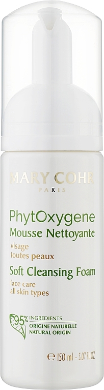 Мягкий очищающий мусс для лица - Mary Cohr Phytoxygene Soft Cleansing Foam — фото N1