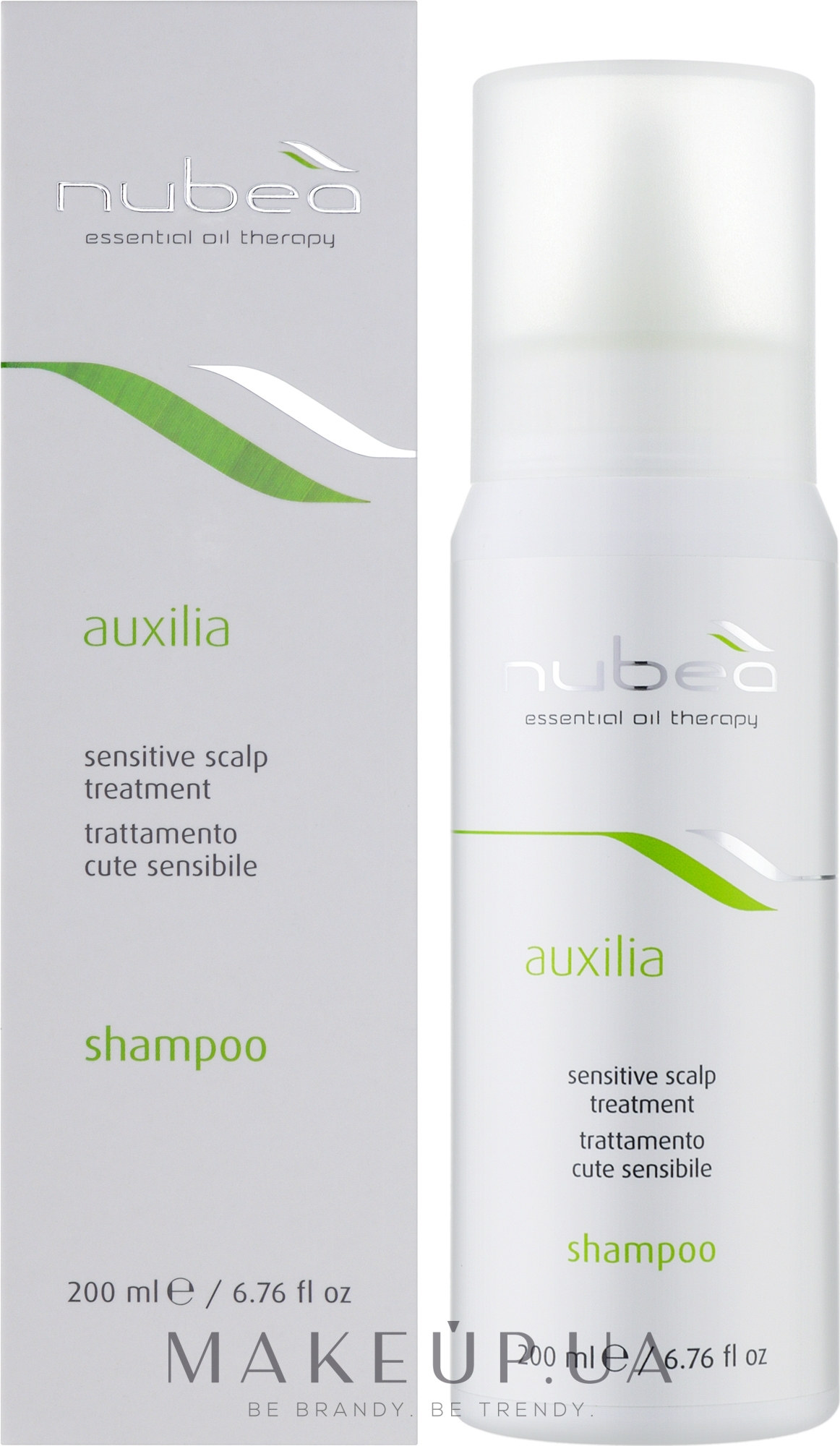 Шампунь для чувствительной кожи головы - Nubea Auxilia Sensitive Scalp Shampoo — фото 200ml