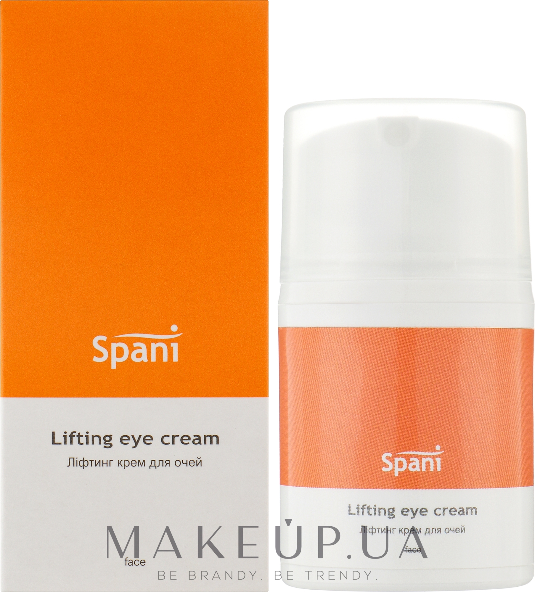 Зволожуючий крем для шкіри навколо очей - Spani Lifting Eye Cream — фото 30ml