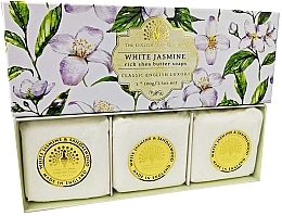 Мило "Білий жасмин" - The English Soap Company White Jasmine Hand Soap — фото N1